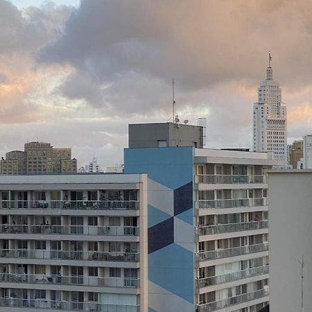 Flat De Luxo Centro Sp Com Piscina,Academia,Lavanderia,Garagem E Seguranca 24H San Paolo Esterno foto