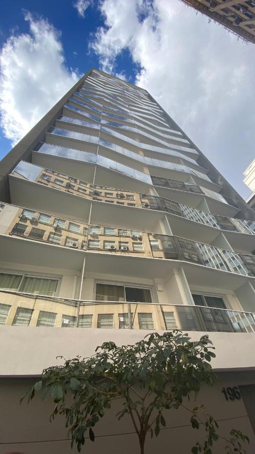 Flat De Luxo Centro Sp Com Piscina,Academia,Lavanderia,Garagem E Seguranca 24H San Paolo Esterno foto