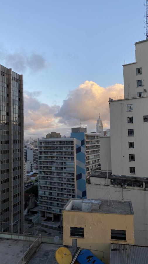 Flat De Luxo Centro Sp Com Piscina,Academia,Lavanderia,Garagem E Seguranca 24H San Paolo Esterno foto